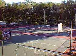 new tennis courts